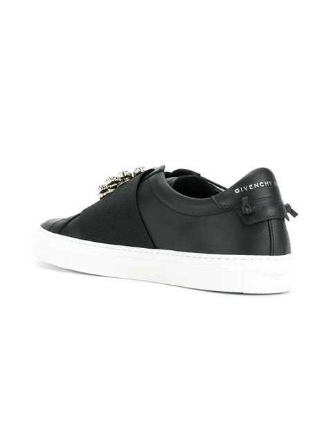 givenchy women's black embellished slip-on sneakers|Givenchy sneakers size guide.